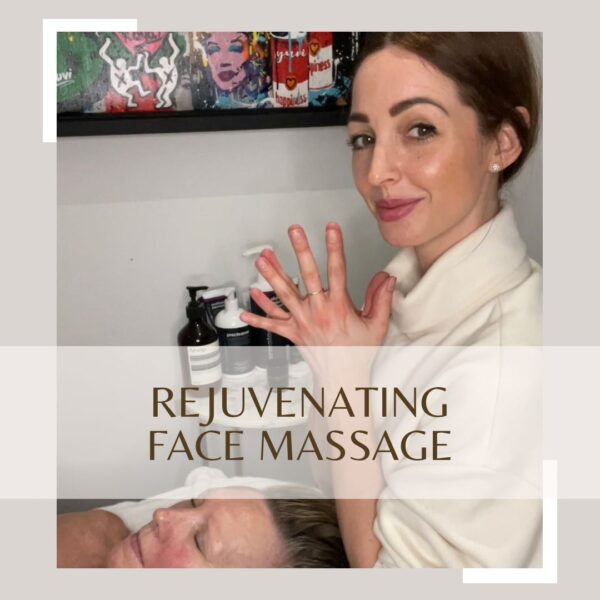 Face Rejuvenating Massage with fascia rolling